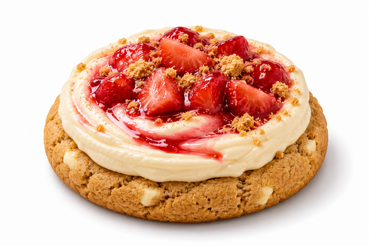 Strawberry Swirl Cheesecake Cookie